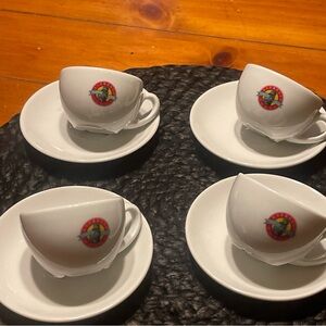 Starbucks porcelain vintage White Coffee Cups with leaning tower of Pisa